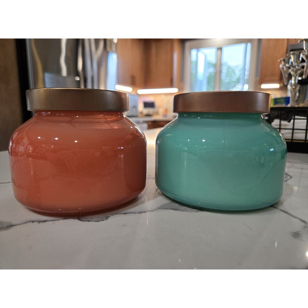 New SEA & SAND CANDLES Pineapple Coconut And Midnight Blue Citrus